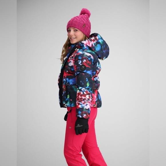 Obermeyer Youth Isla Puffer Ski Jacket. Size medium, 10/12. NWT! - Picture 4 of 7